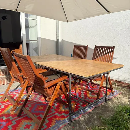 公寓 Luxus Residenz 4min Vw Stadtnah-1 Kingsize Bett & Garten 沃尔夫